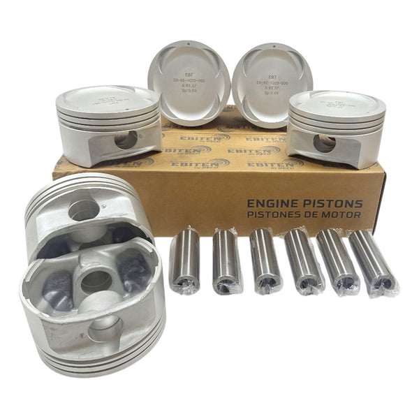 Pistones Luv Dmax 3.5 Aro Grueso Std